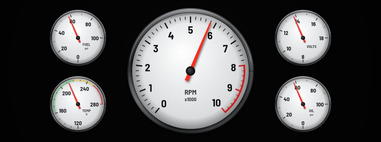 Chevelle digital dash layout